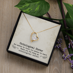 Unbiological Sister - Forever Love Necklace